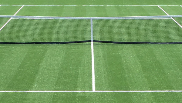 Synthetic Tennis Court Cleaning